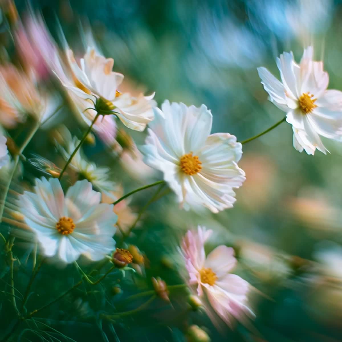 Cosmos flowers from the Sherbet theme brand film