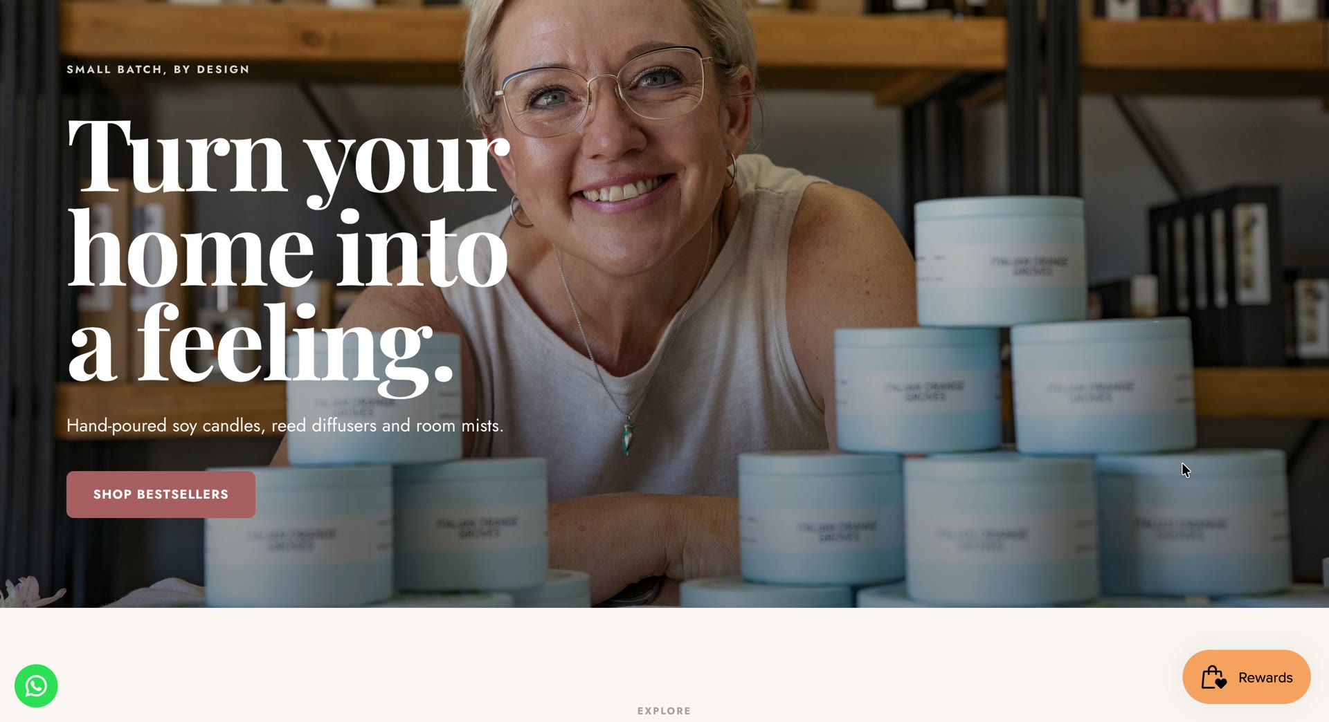 Brink of Touch website